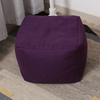 China Comfortable Furniture Sofa Lazy Bean Bags Knit Living Room Footstool Ottomans Wholesale 